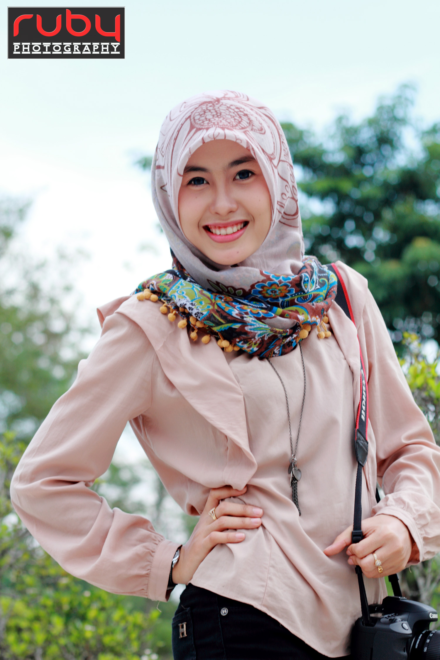 Model Hijabs Fotografer Art Unri Kampus Riau Make Up Seni Gaya